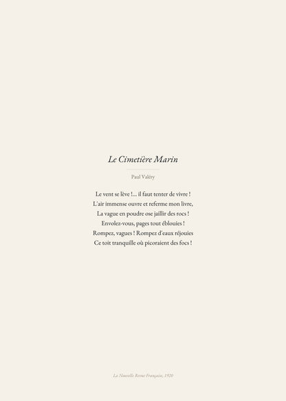 Le vent se lève — Paul Valéry