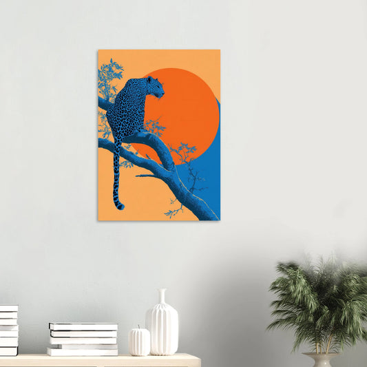 Affiche 50x70, salon minimaliste