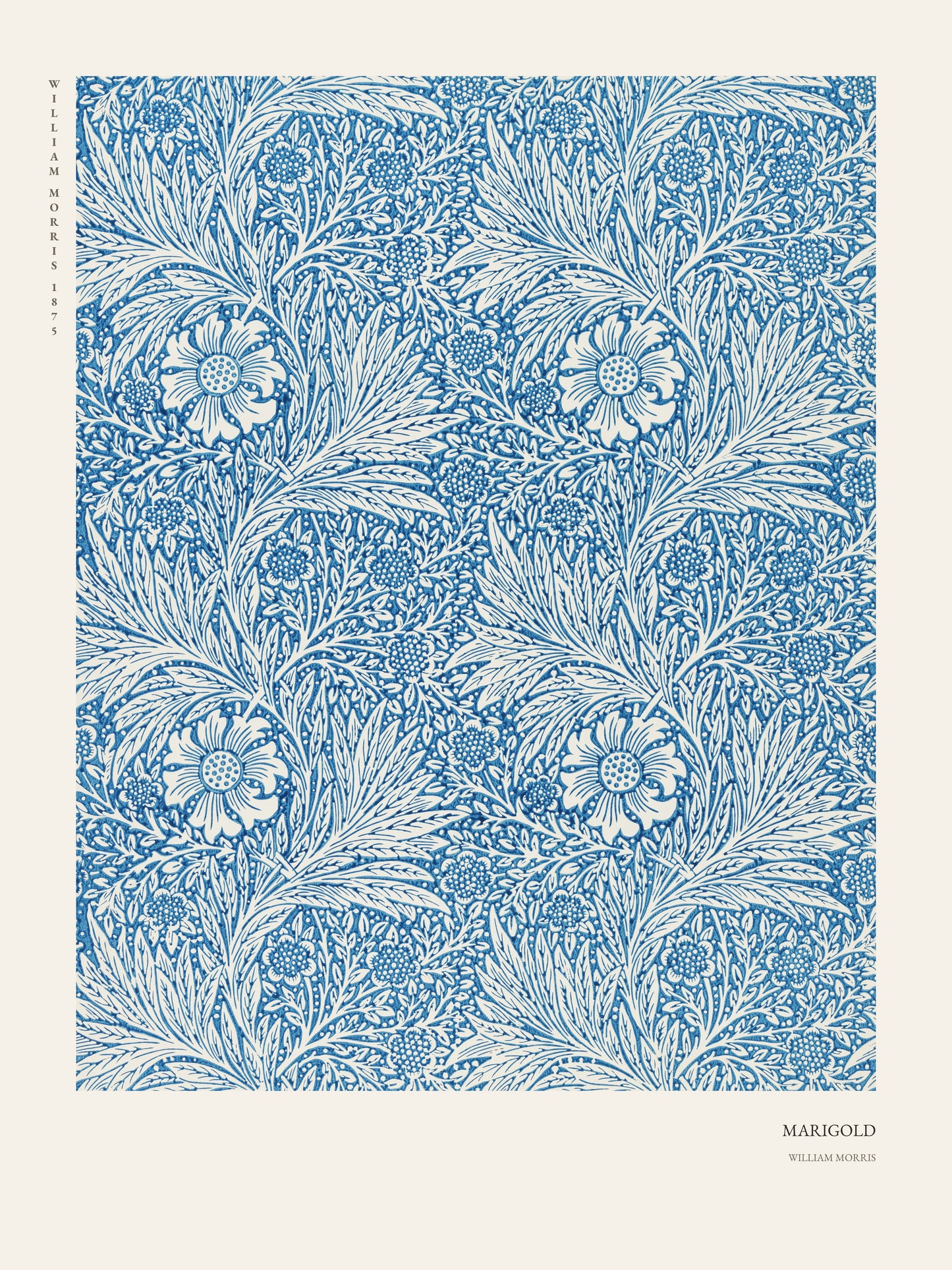 Marigold - William Morris - Affiche Arts & Crafts