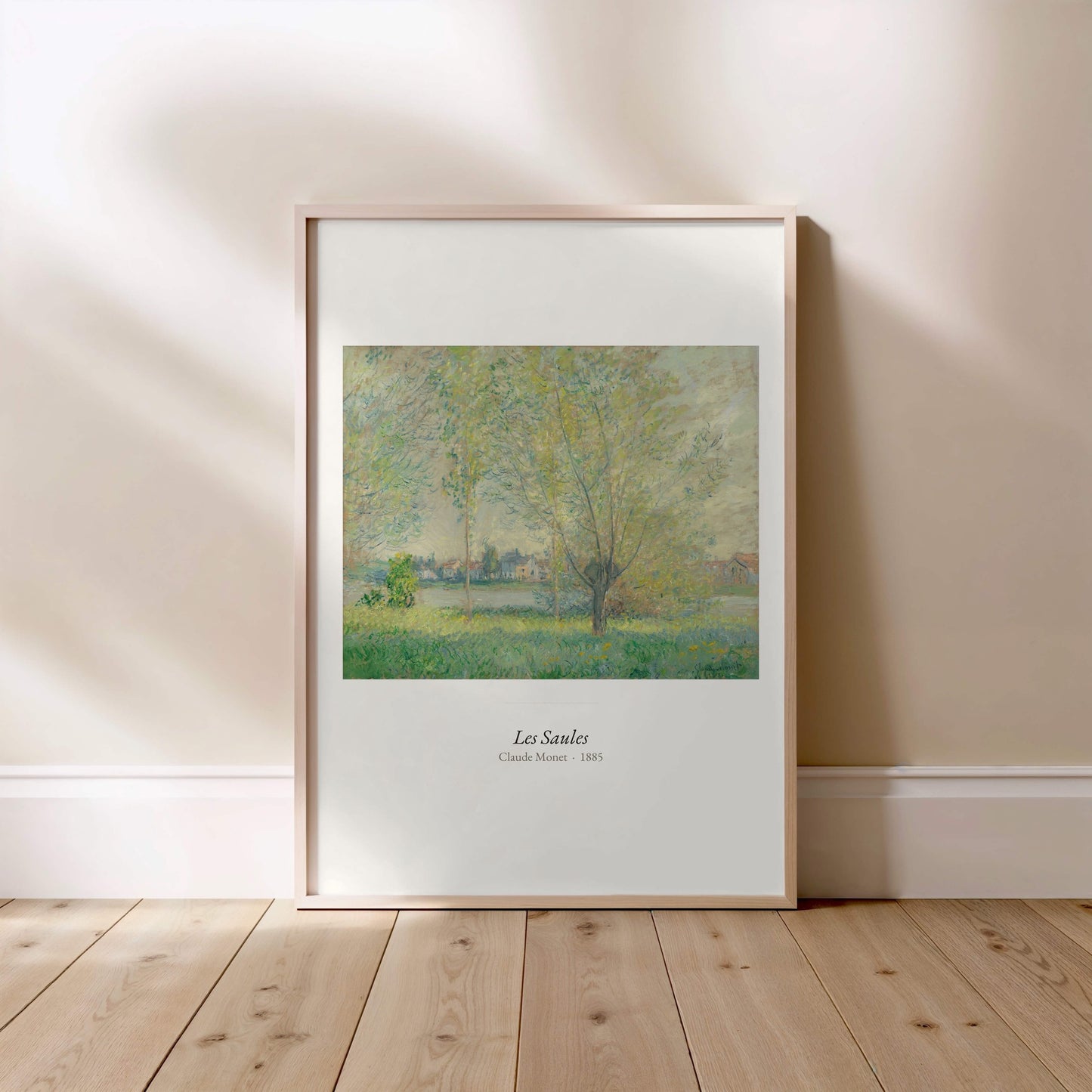 Les Saules, Claude Monet | Affiche Art Premium