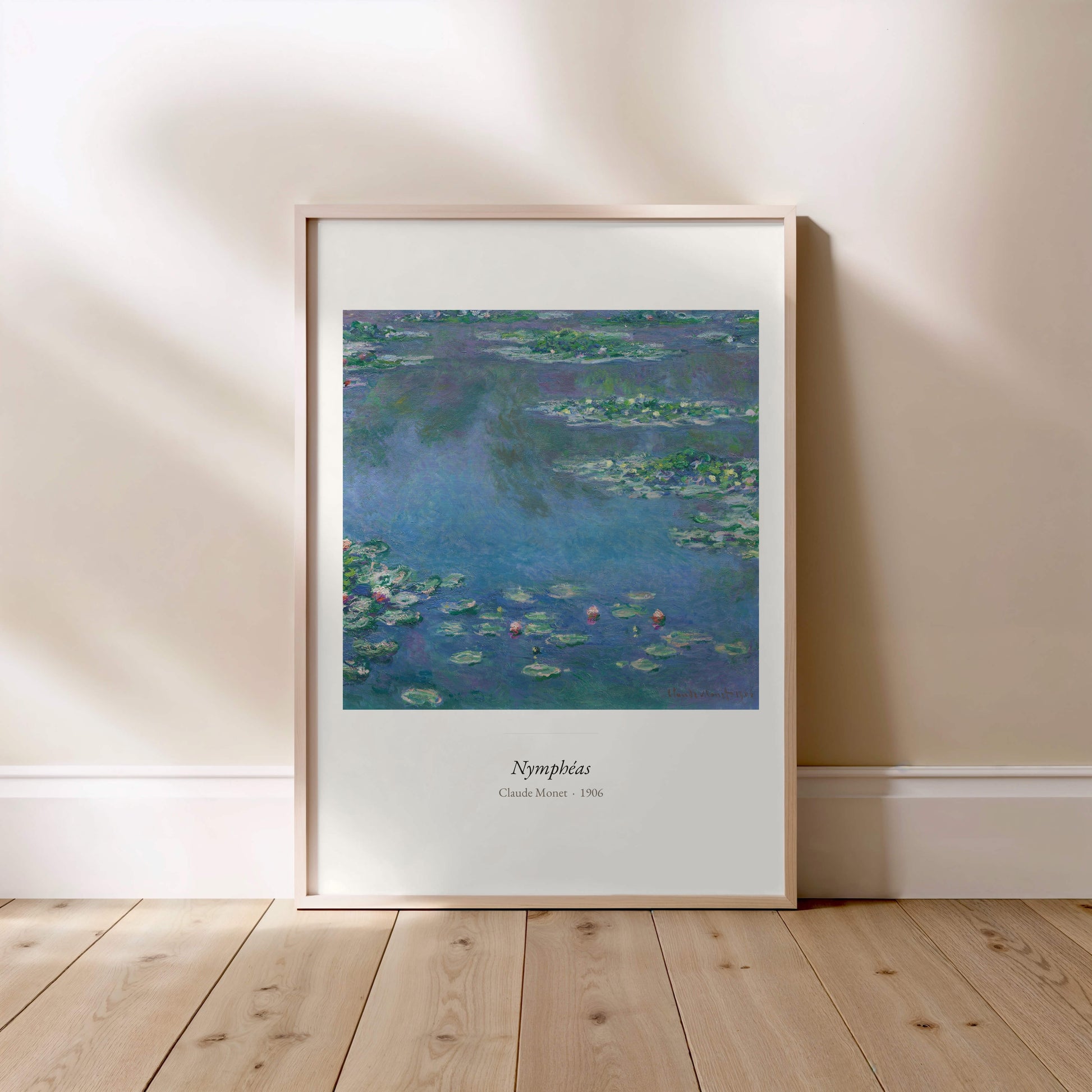 Nymphéas, Claude Monet | Affiche Art Premium