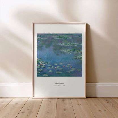 Nymphéas, Claude Monet | Affiche Art Premium