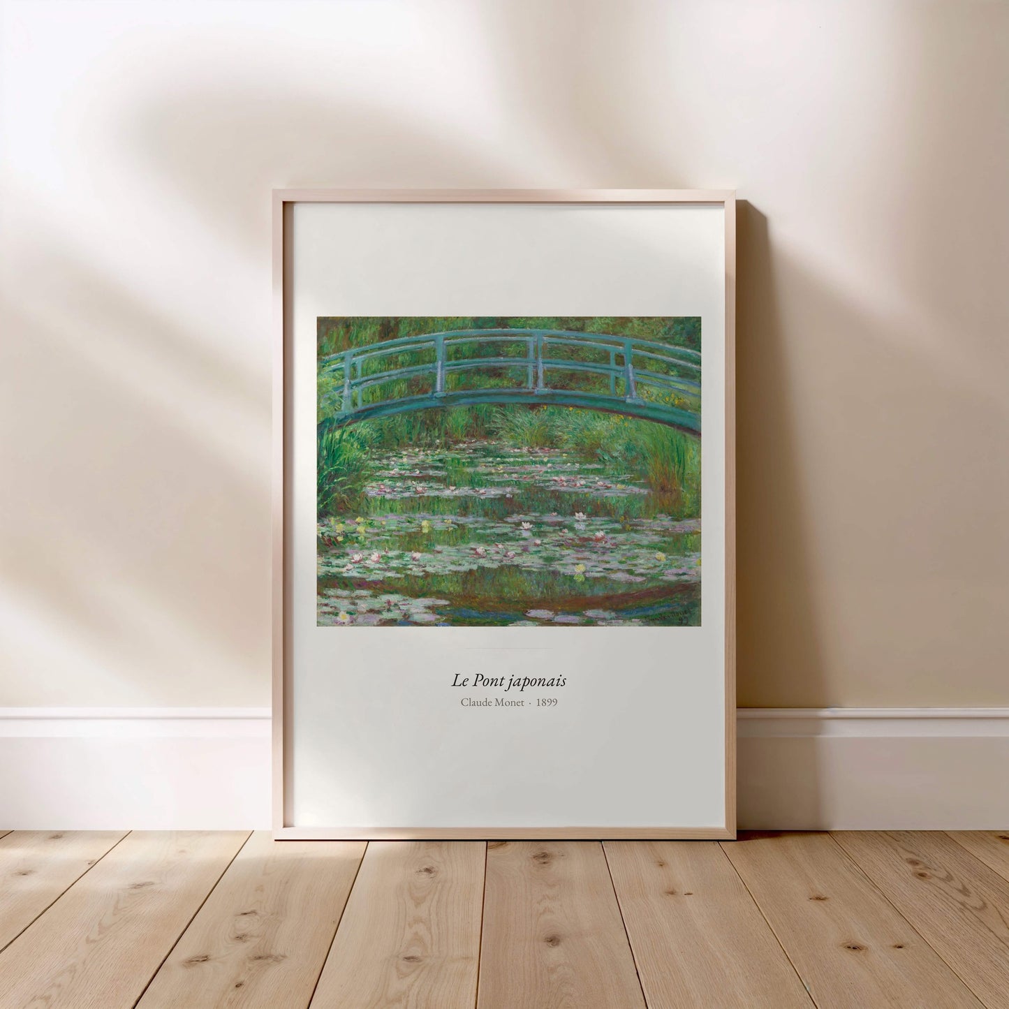 Le Pont japonais, Claude Monet | Affiche Art Premium