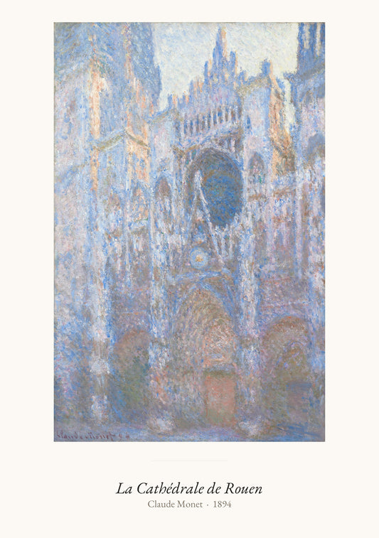 La Cathédrale de Rouen, Claude Monet | Affiche Art Premium