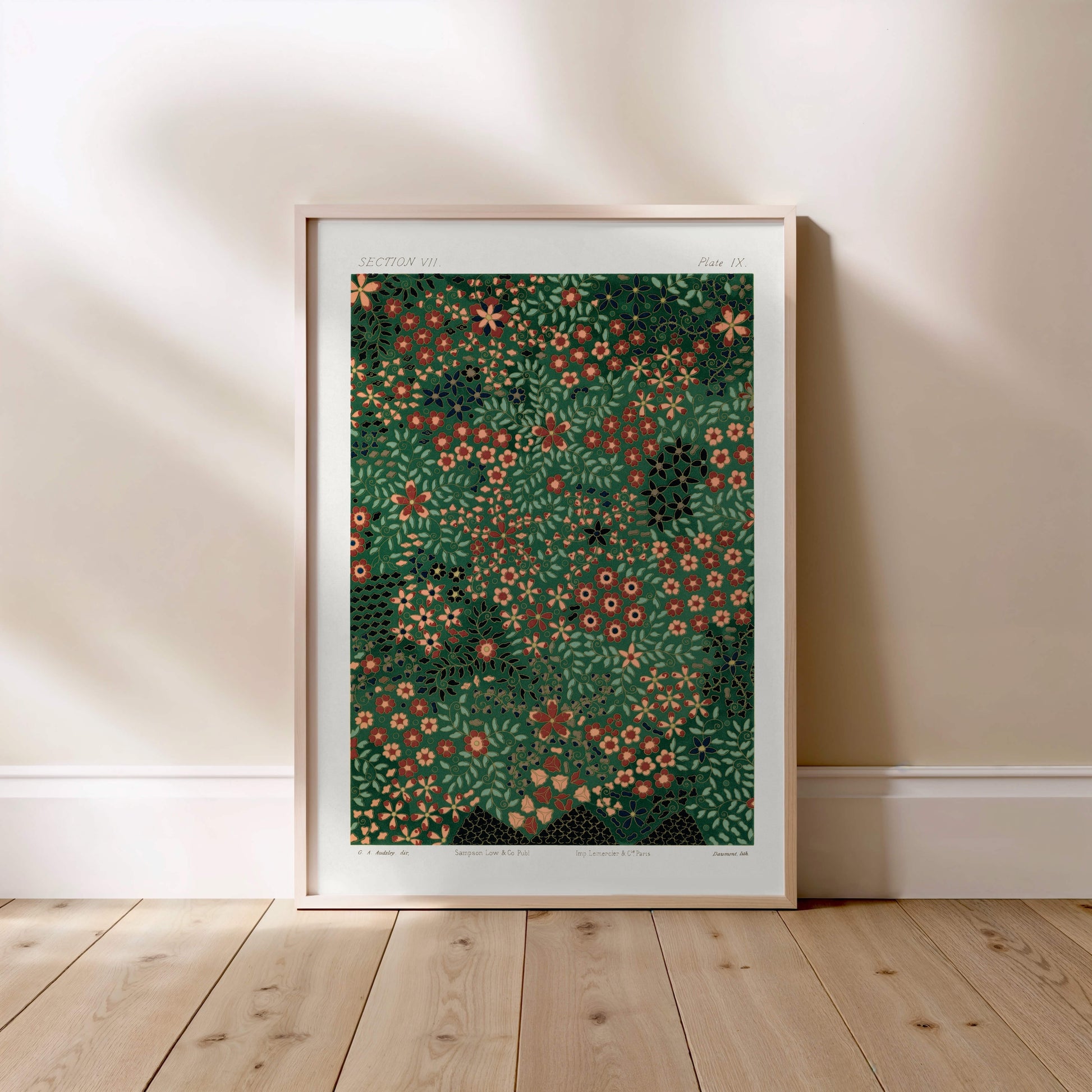 Motif Floral Japonais Section VII - Estampe Florale Art du Japon