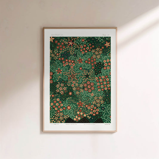 Motif Floral Japonais Section VII - Estampe Florale Art du Japon en situation