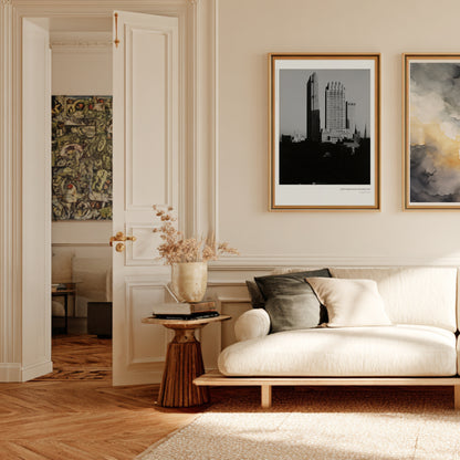 New York depuis le Shelton - Alfred Stieglitz - Photographie d'Art en situation