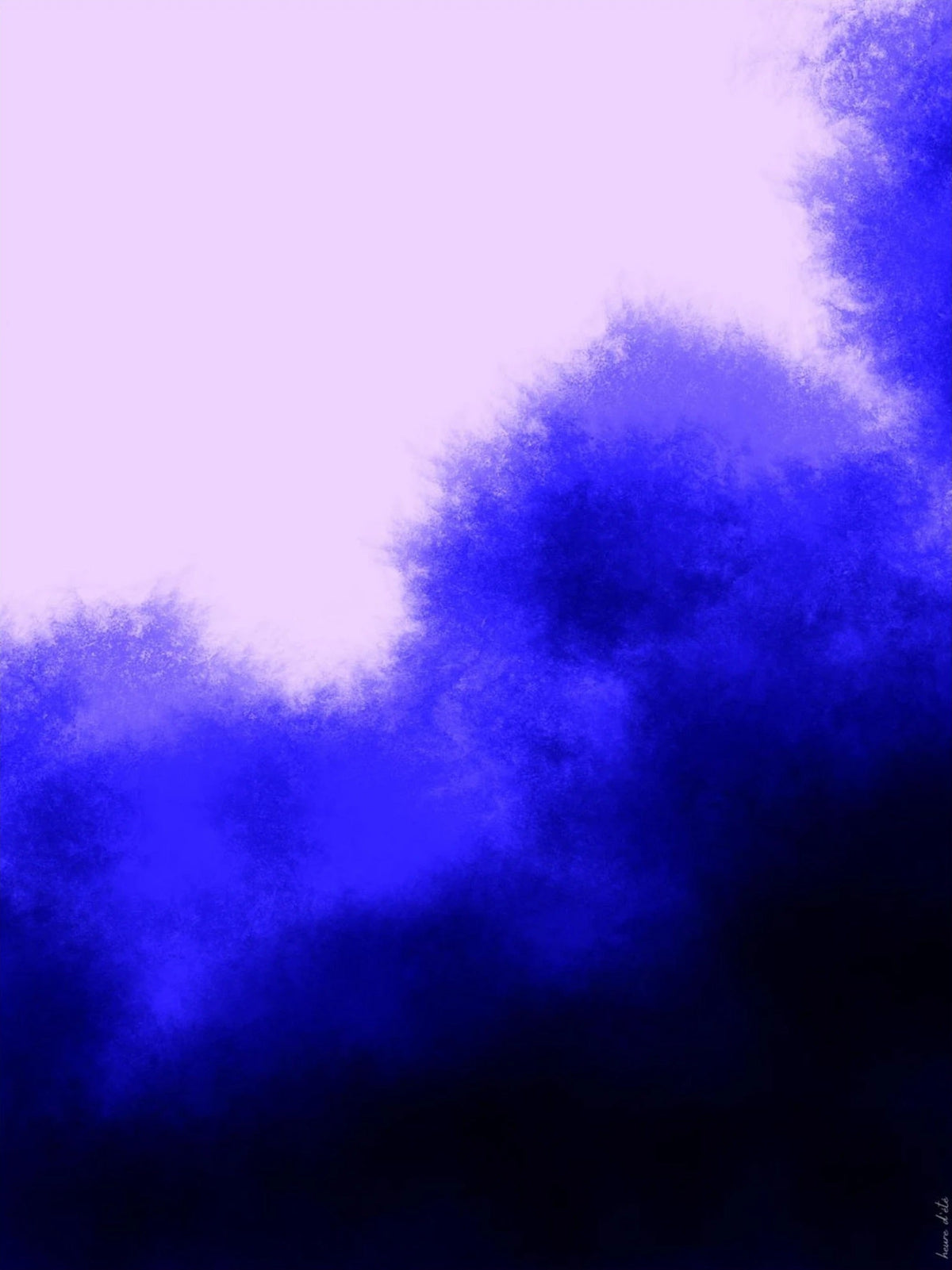 Stillness No. 3 | Poster Abstrait, l'affiche seule, papier épais mat éco-responsable