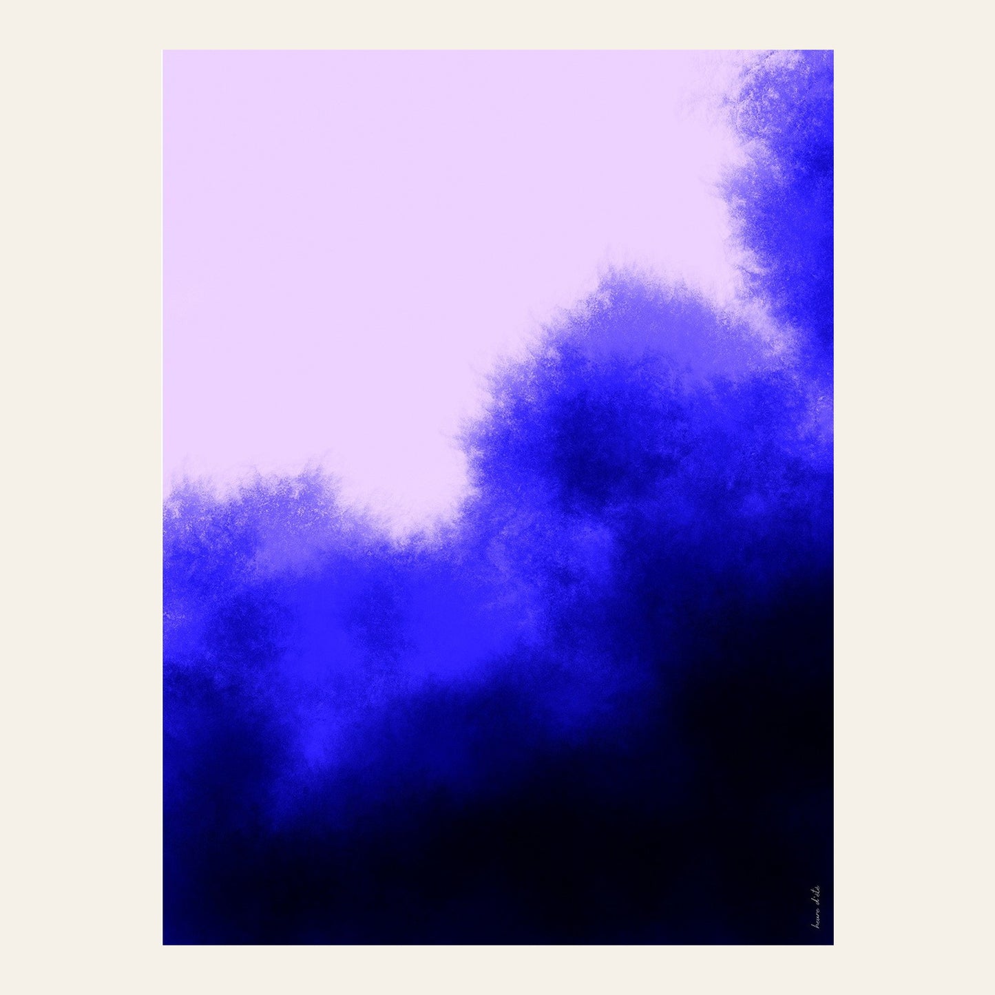 Stillness No. 3 | Poster Abstrait - l'affiche