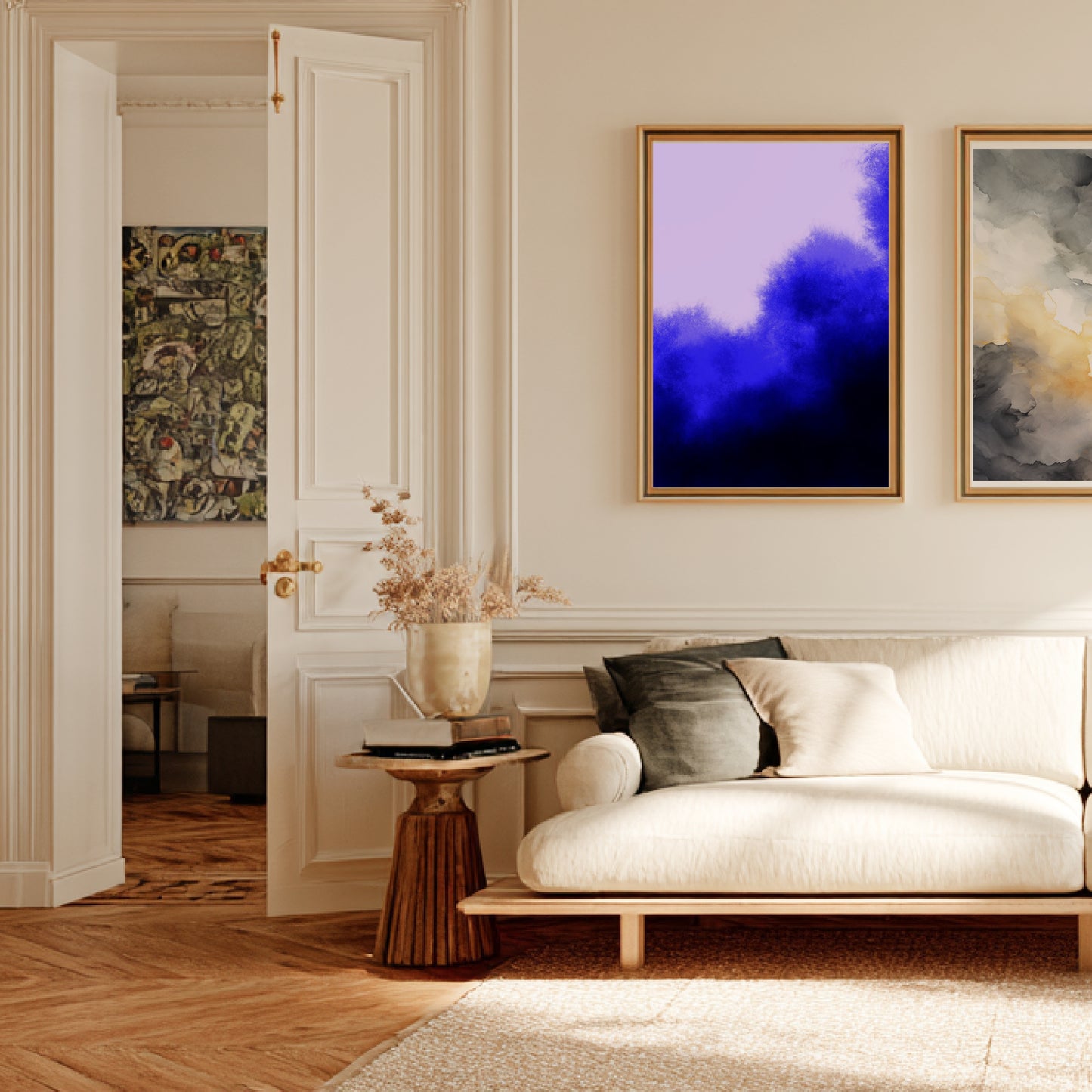 Stillness No. 3 | Poster Abstrait en situation