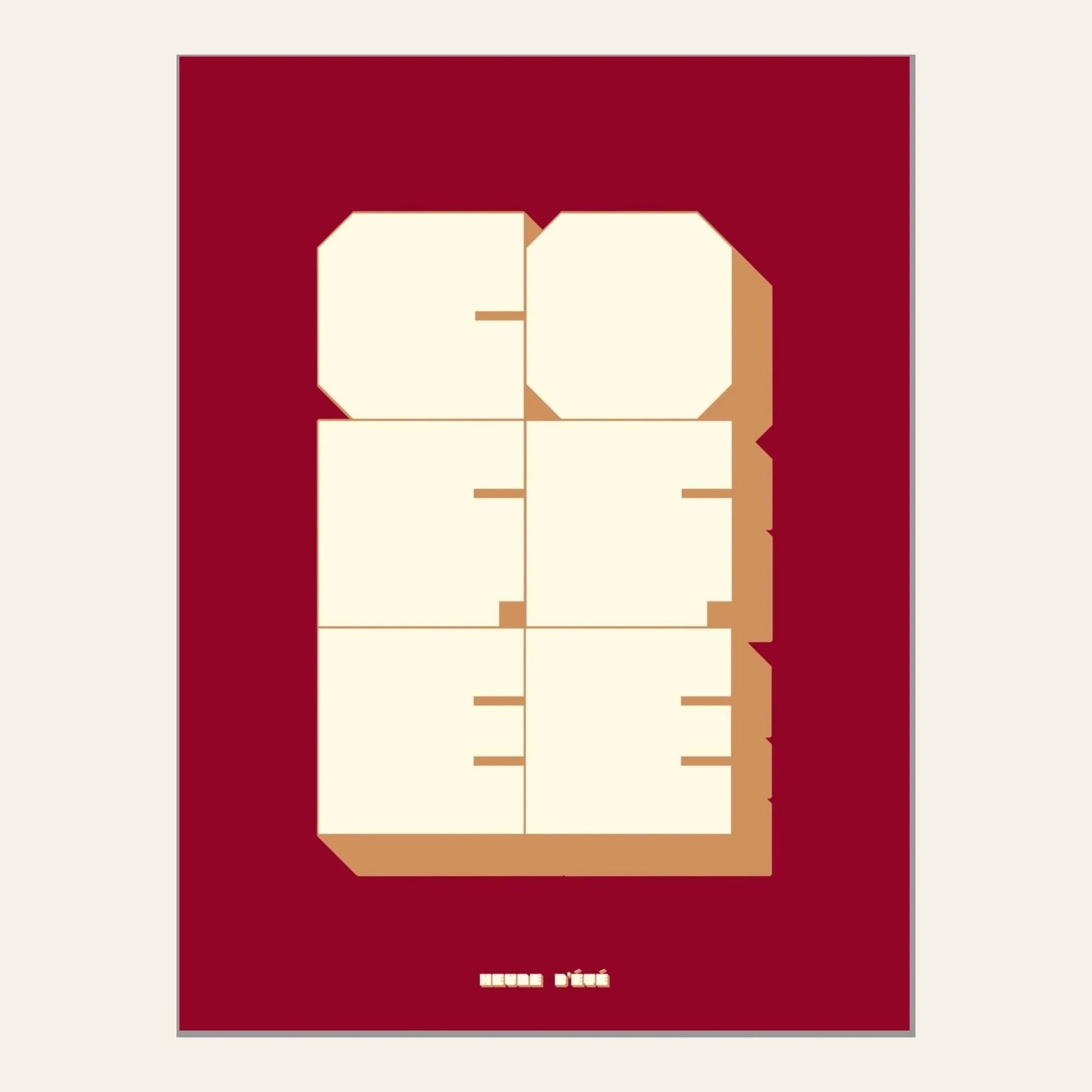 But first, coffee | Poster Rétro - l'affiche