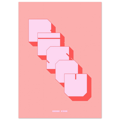 Affiche Bisou | Heure d'Été Studio