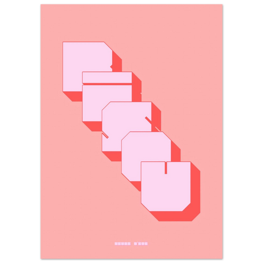 Affiche Bisou | Heure d'Été Studio