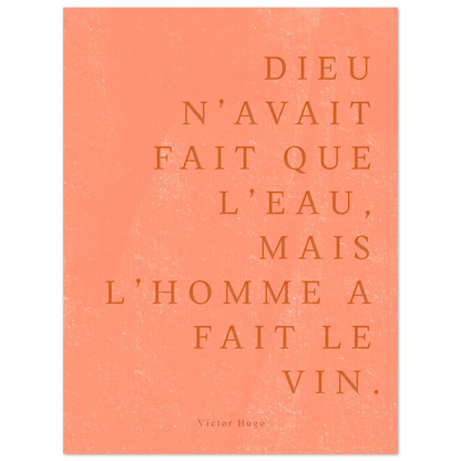 ...Mais l’homme a fait le vin. | Heure d'Été Studio