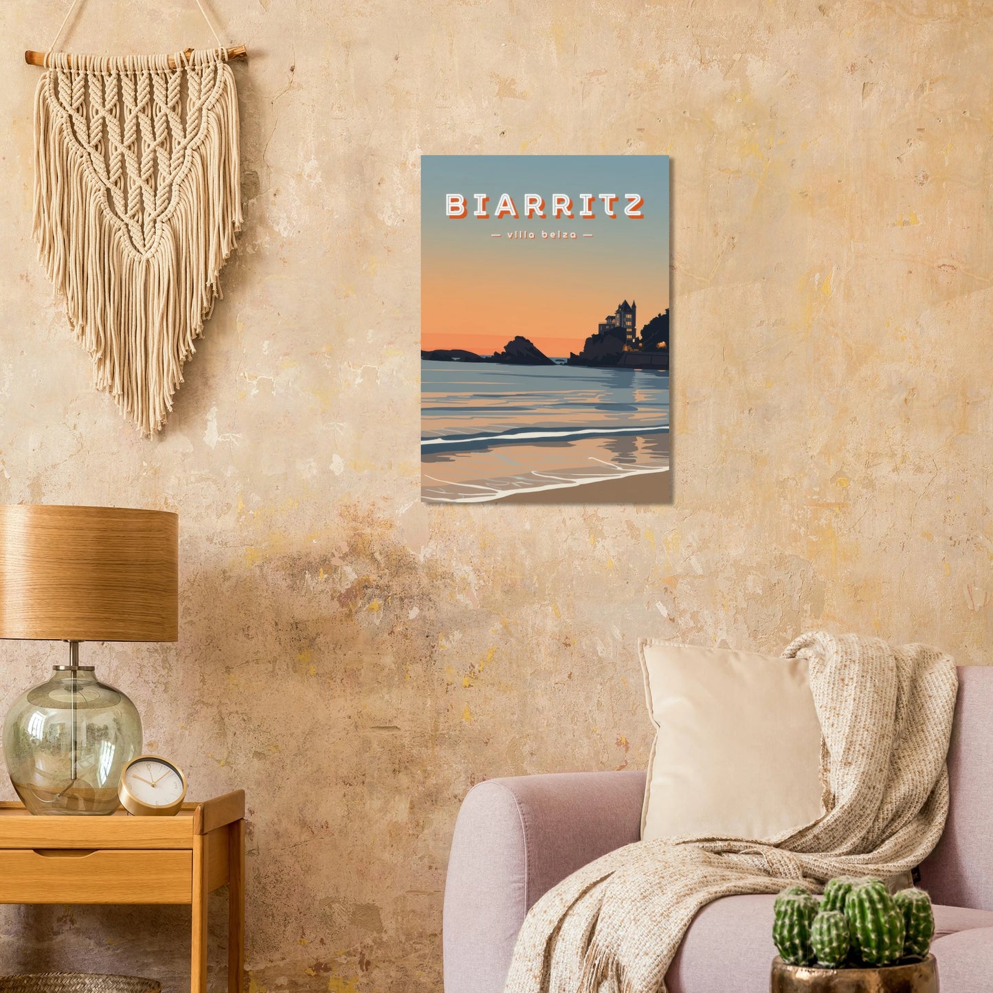 Affiche Biarritz - Villa Belza | Heure d'Été Studio