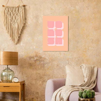 Affiche graphique Toulouse - Tolosa | Heure d'Été Studio