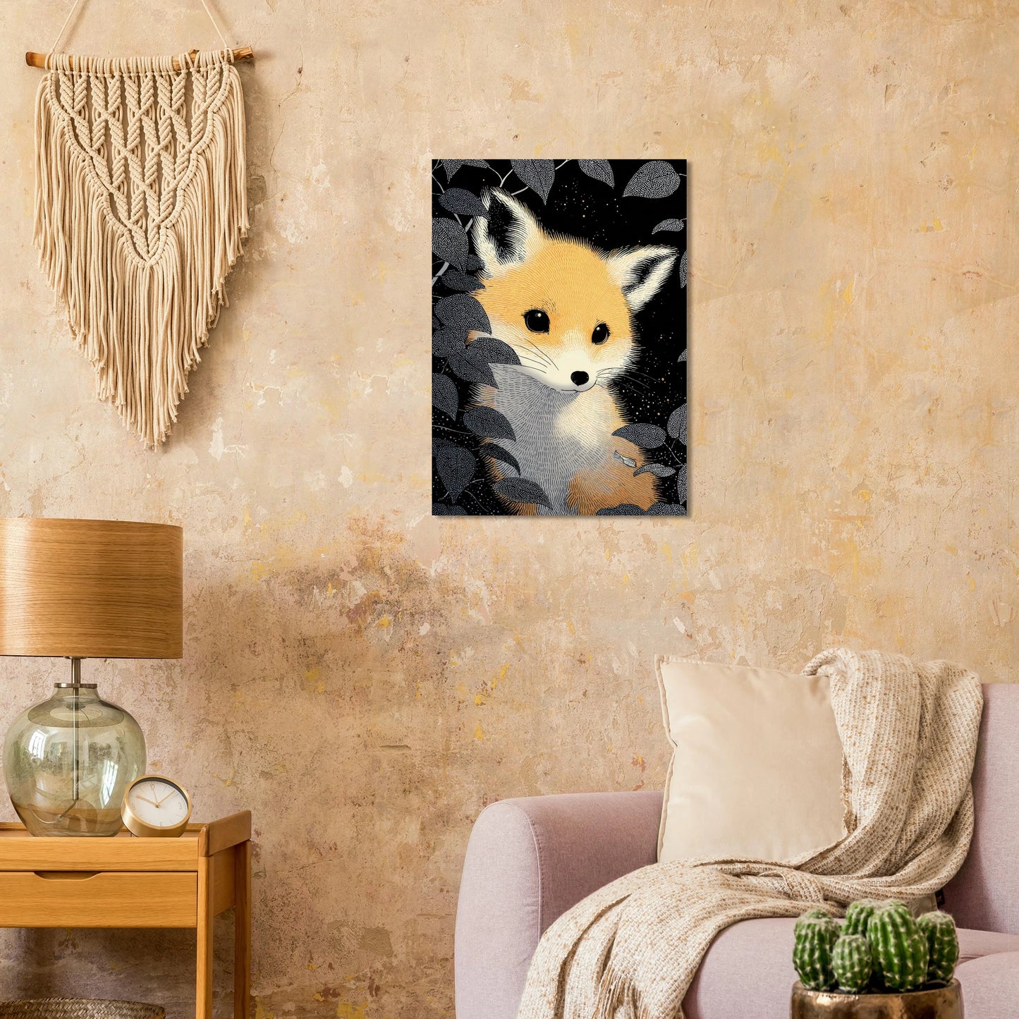 Affiche enfant Rox the fox | Heure d'Été Studio