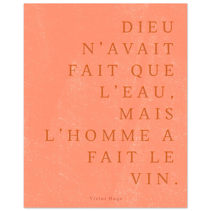 ...Mais l’homme a fait le vin. | Heure d'Été Studio