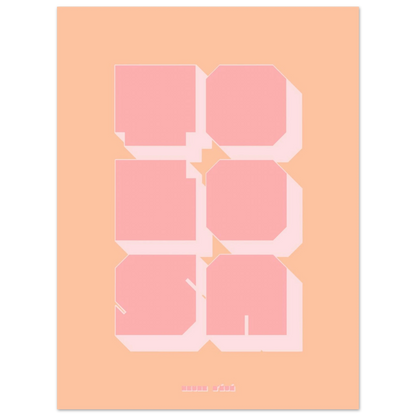 Affiche graphique Toulouse - Tolosa | Heure d'Été Studio