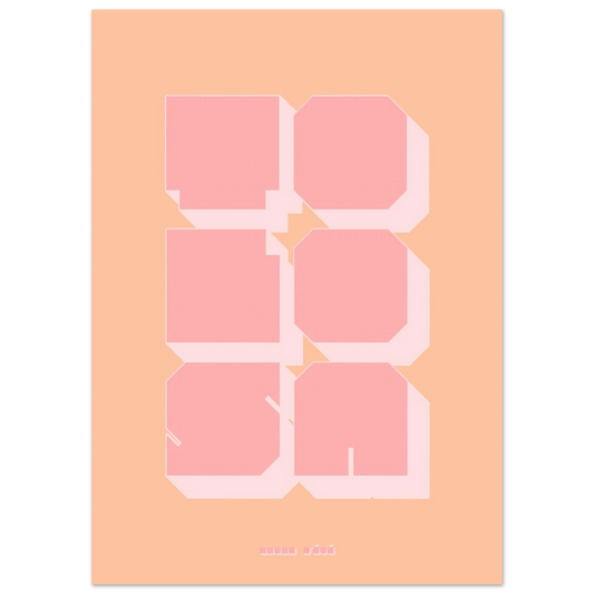 Affiche graphique Toulouse - Tolosa | Heure d'Été Studio