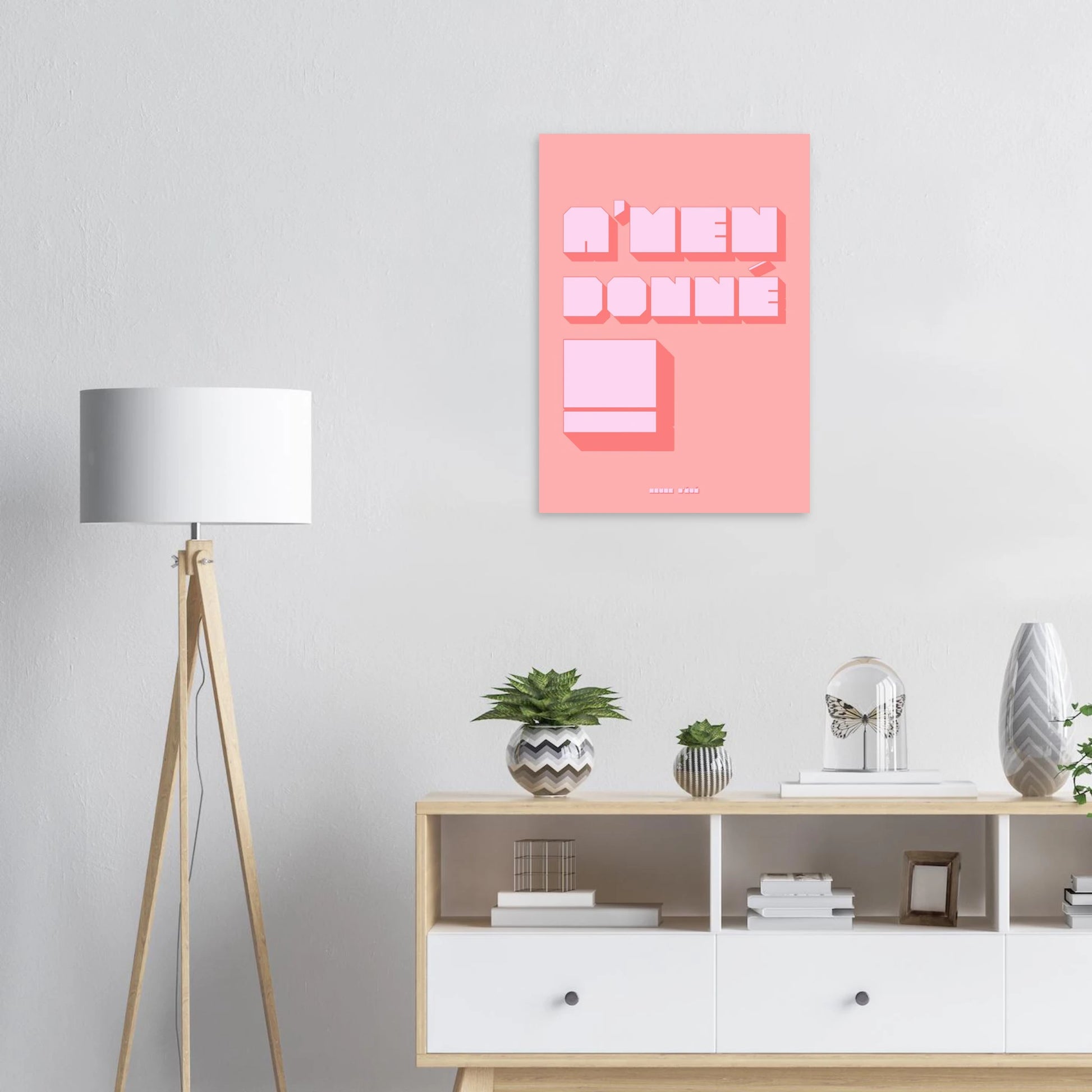 Affiche A'men donné | Heure d'Été Studio