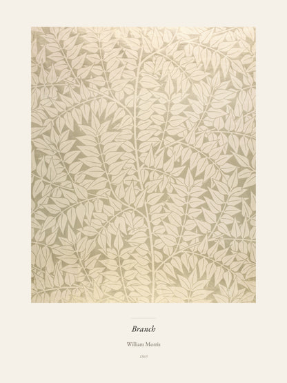 Branch, William Morris | Affiche Décorative Premium | Heure d Été Studio