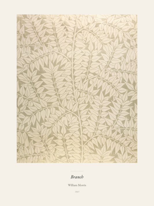 Branch, William Morris | Affiche Décorative Premium | Heure d Été Studio