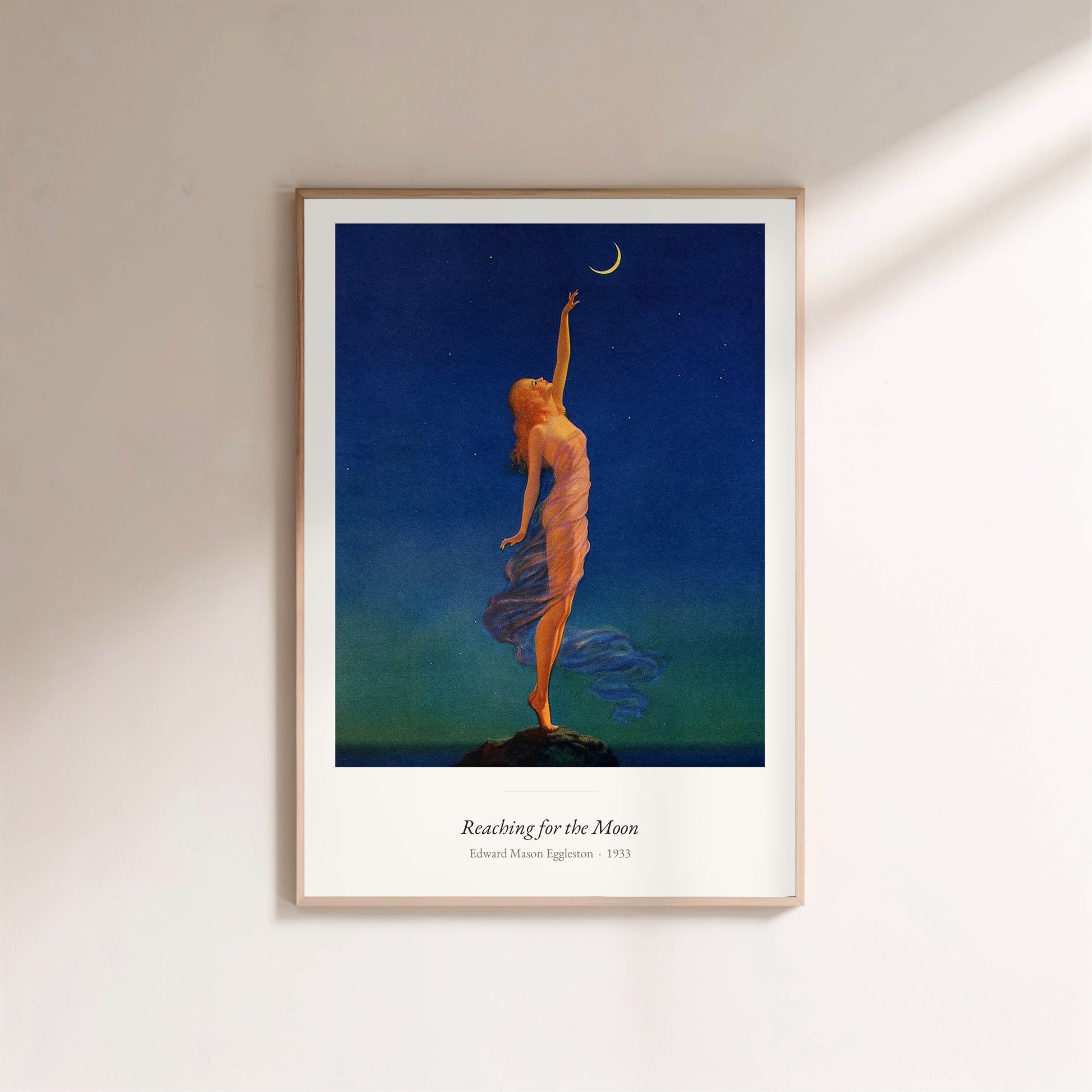 Reaching for the Moon, Eggleston | Affiche Art Premium en situation