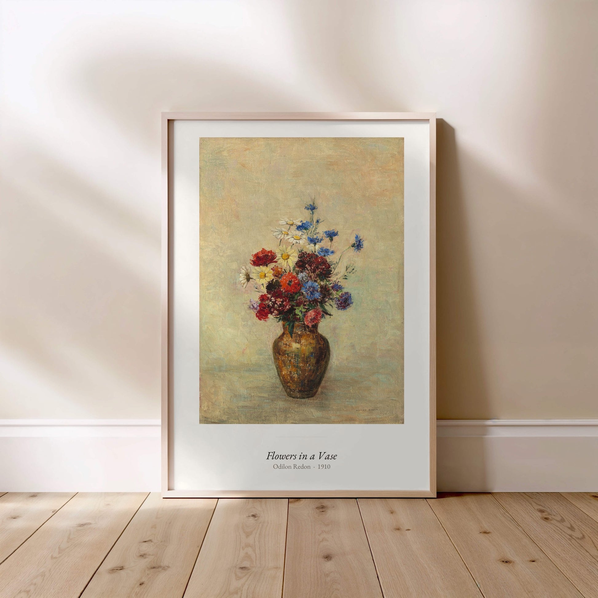 Flowers in a Vase, Odilon Redon | Affiche Art Premium