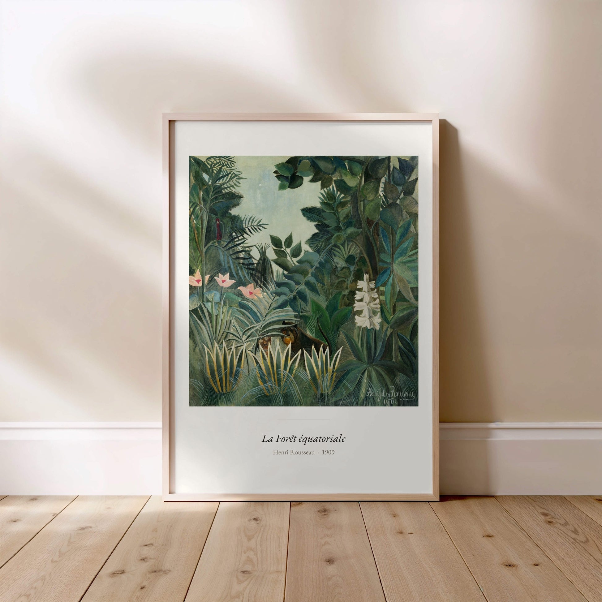 La Forêt équatoriale, Henri Rousseau | Affiche Art Premium