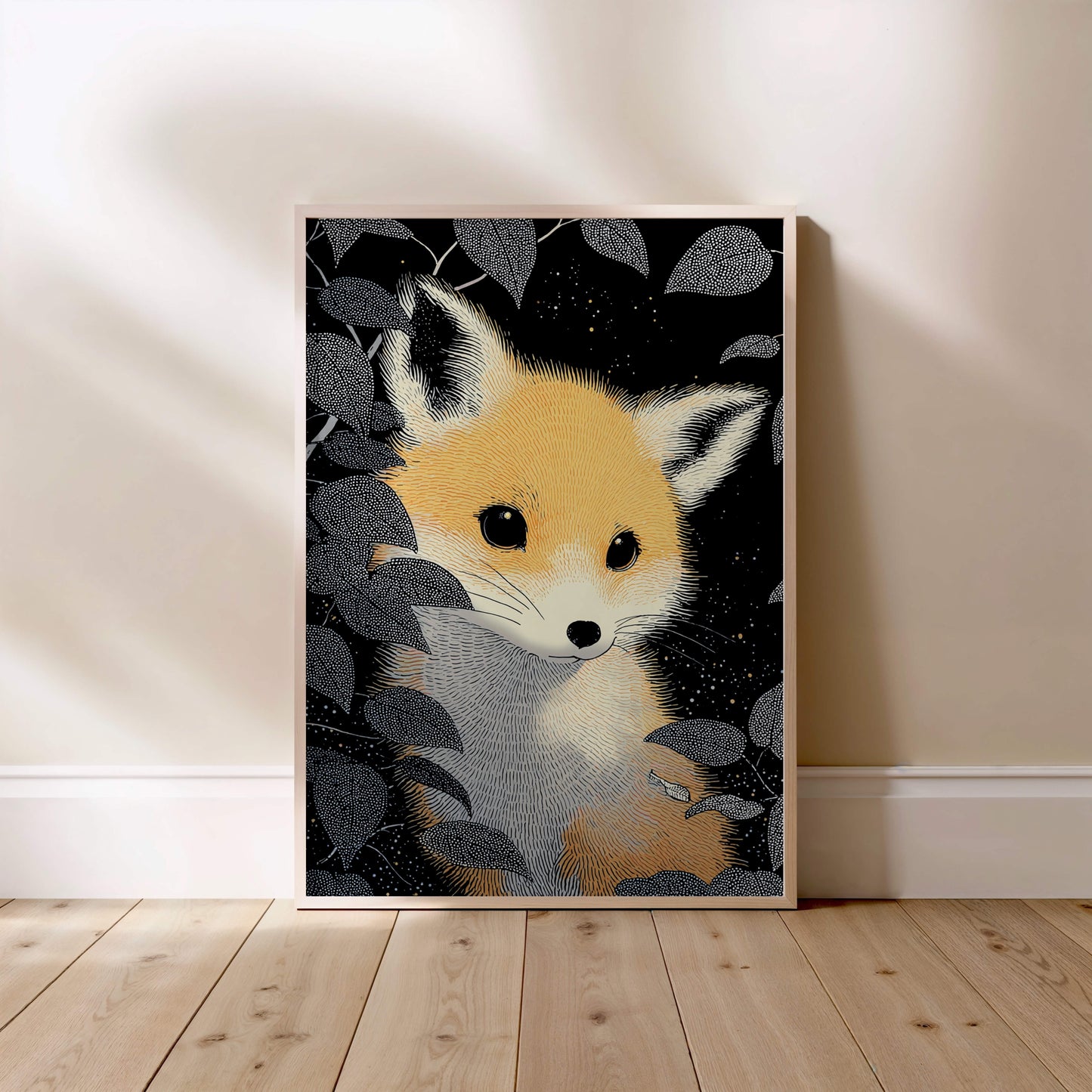 Rox the fox, affiche encadrée