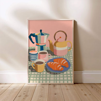 Affiche Slow Morning, affiche encadrée