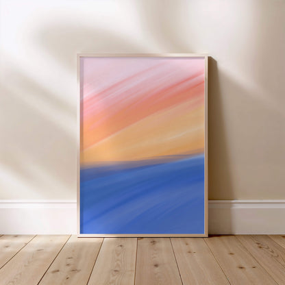 Stillness No. 1, affiche encadrée