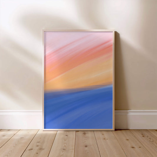 Stillness No. 1, affiche encadrée