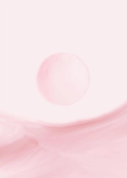 Stillness No. 2, l'affiche seule, papier épais mat éco-responsable, format 50x70 cm