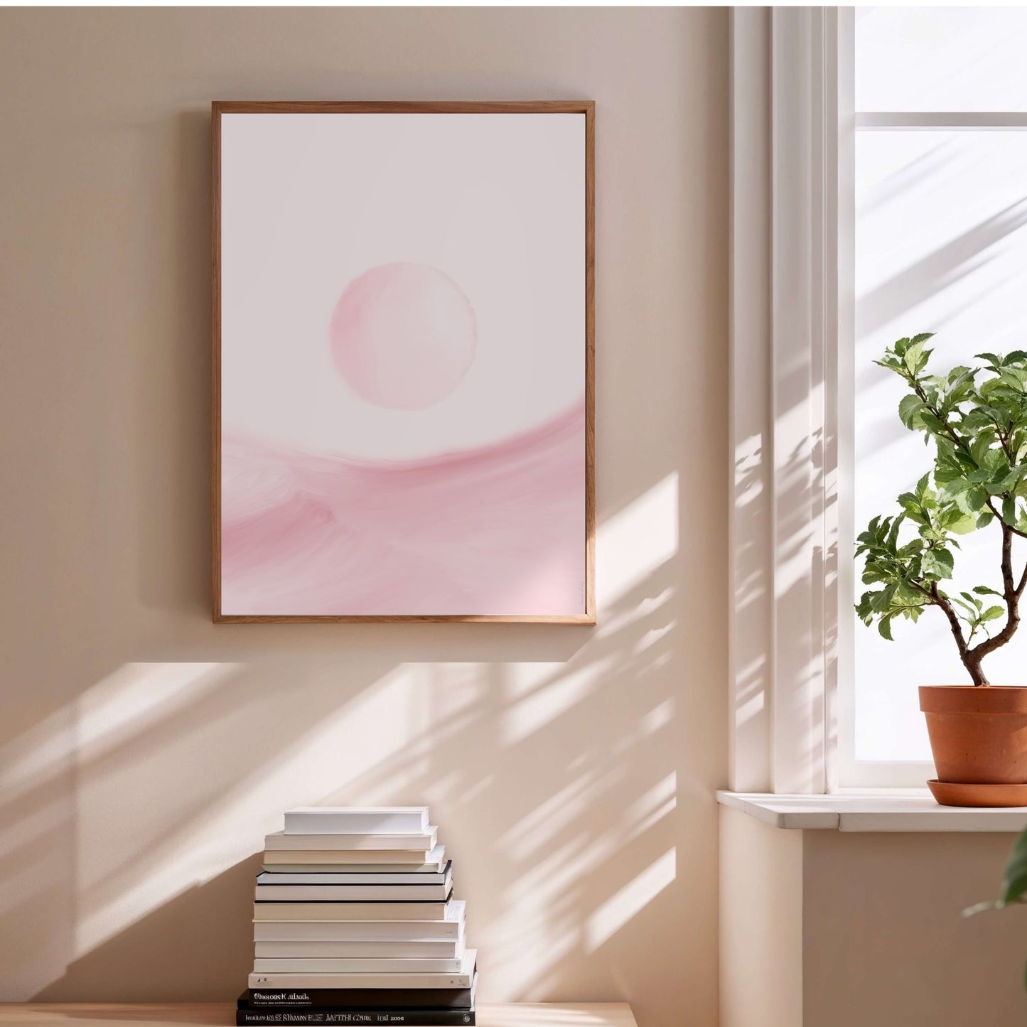 Stillness No. 2 | Poster Abstrait en situation