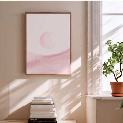 Stillness No. 2 | Poster Abstrait en situation