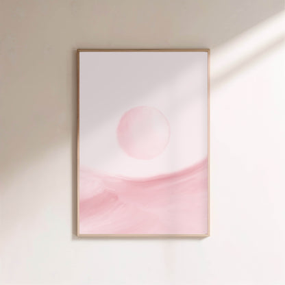 Stillness No. 2 | Poster Abstrait en situation
