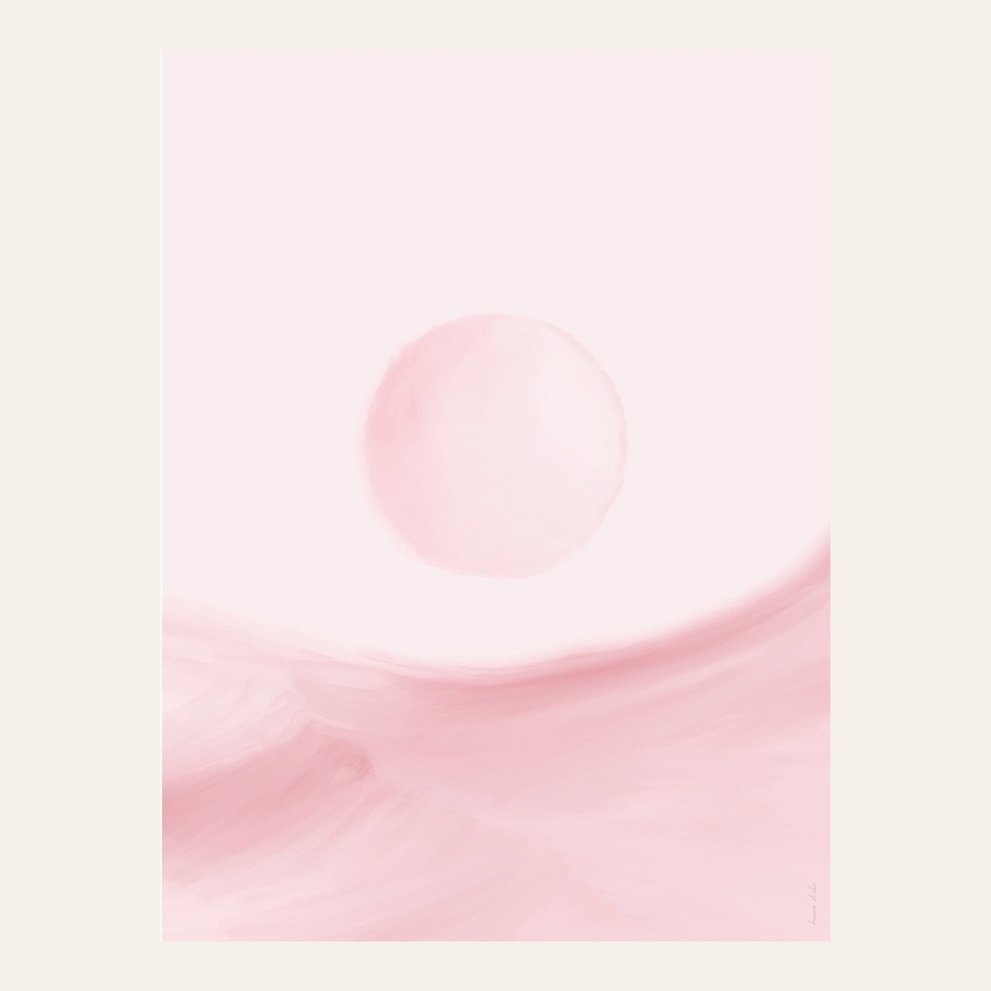 Stillness No. 2 | Poster Abstrait - l'affiche