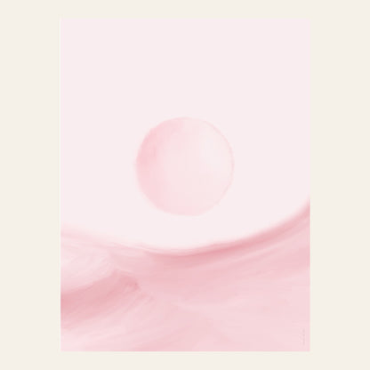 Stillness No. 2 | Poster Abstrait - l'affiche