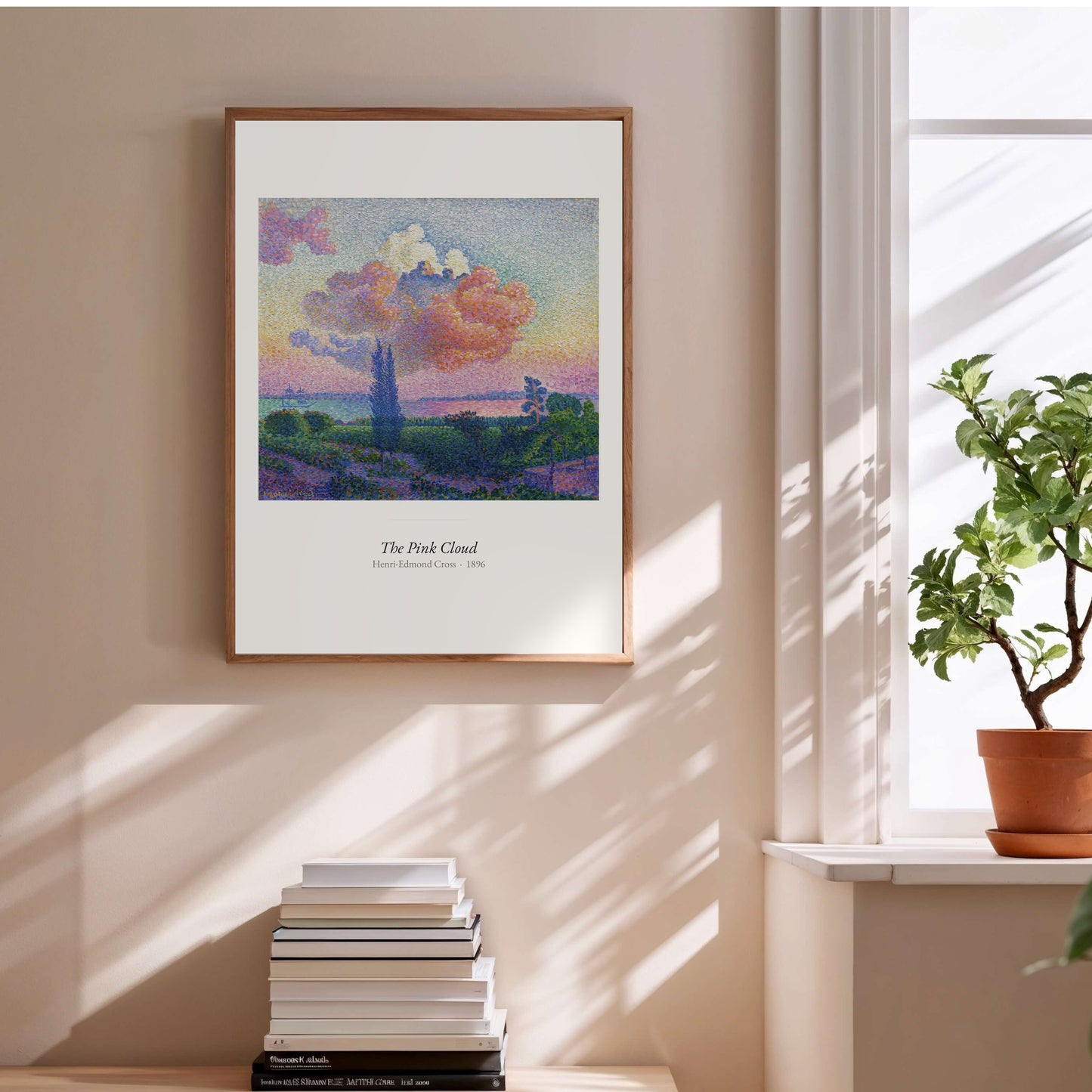The Pink Cloud, Henri-Edmond Cross | Affiche Art Premium en situation