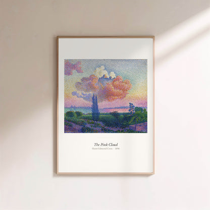 The Pink Cloud, Henri-Edmond Cross | Affiche Art Premium en situation