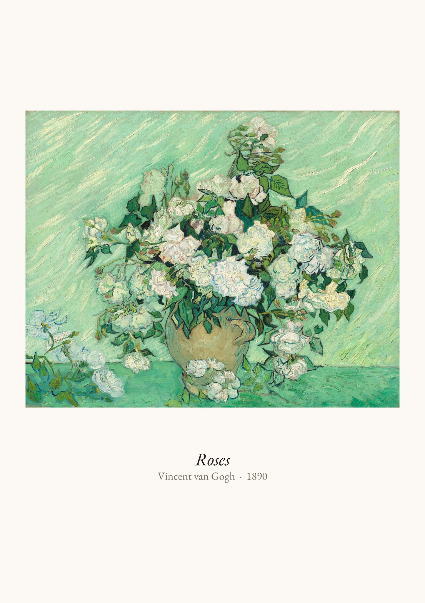 Roses, Vincent van Gogh | Affiche Art Premium