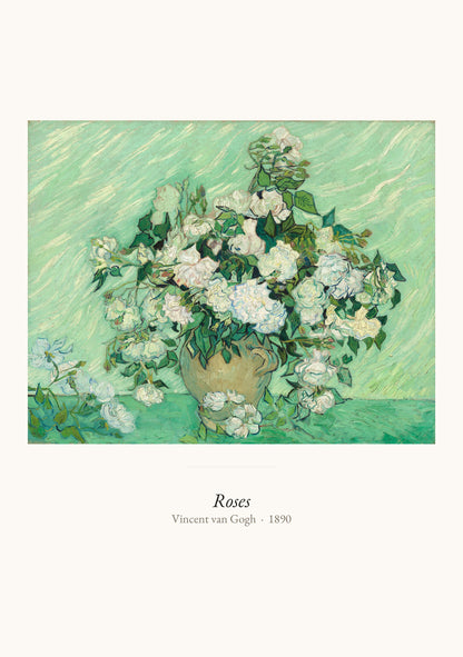 Roses, Vincent van Gogh | Affiche Art Premium