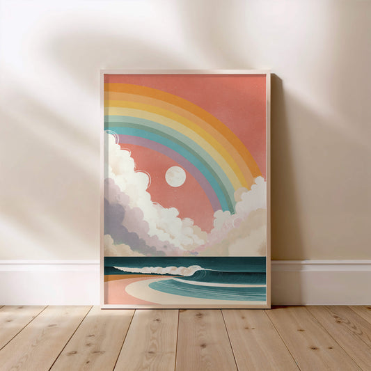 Vitamin Rainbow, affiche encadrée