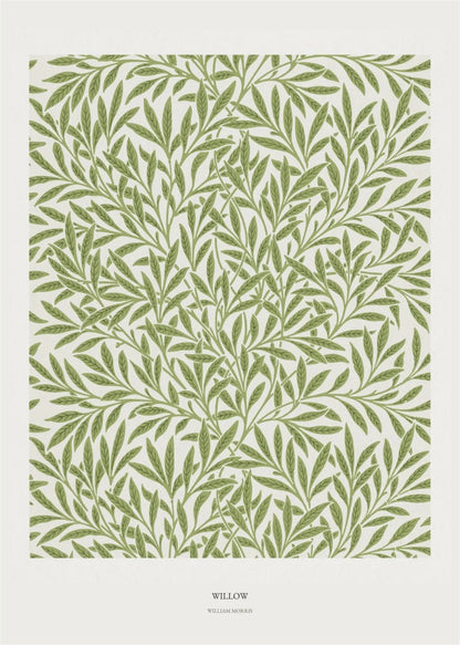Willow - William Morris - Affiche Arts & Crafts, l'affiche seule, papier épais mat éco-responsable