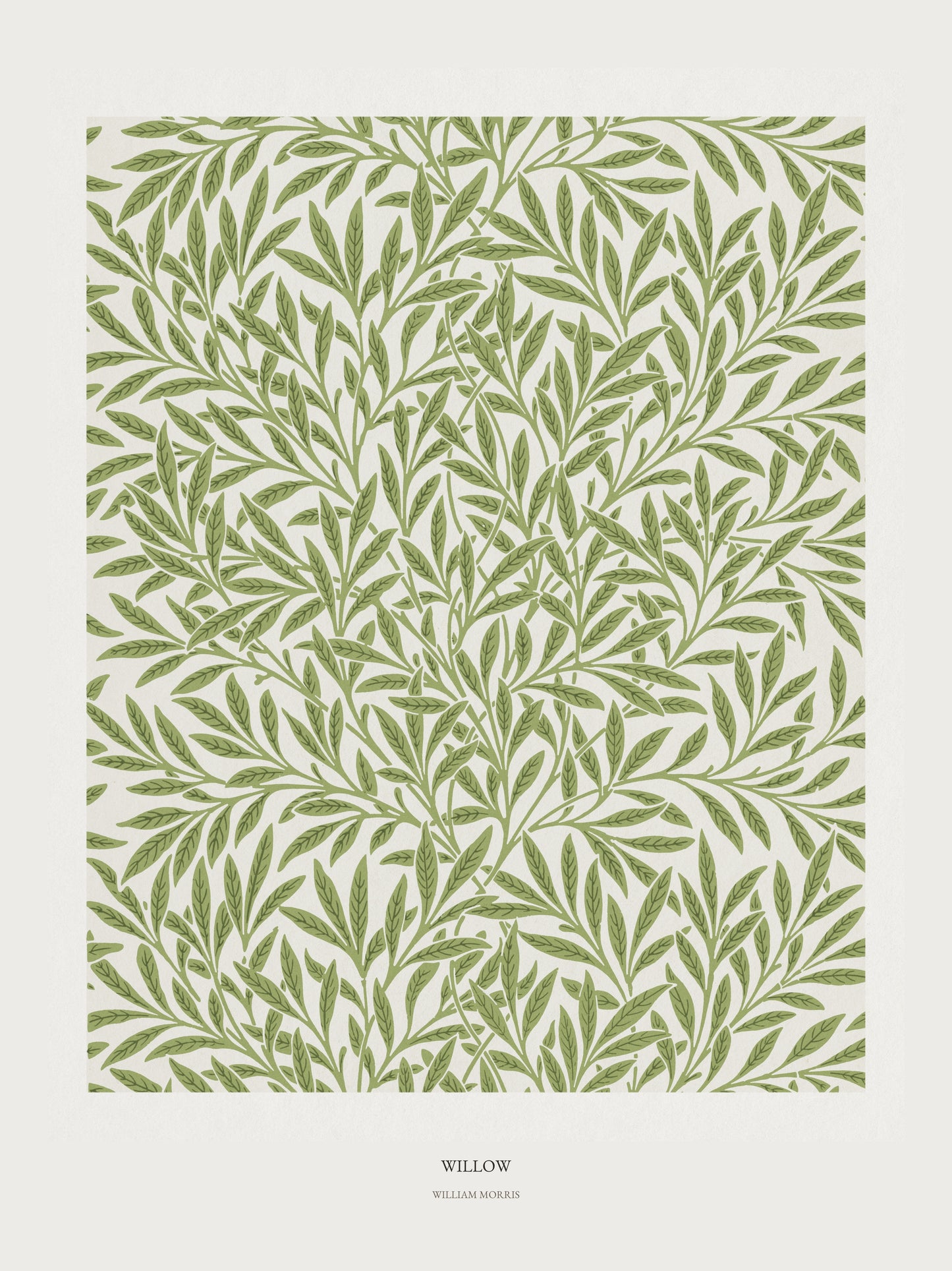 Willow - William Morris - Affiche Arts & Crafts