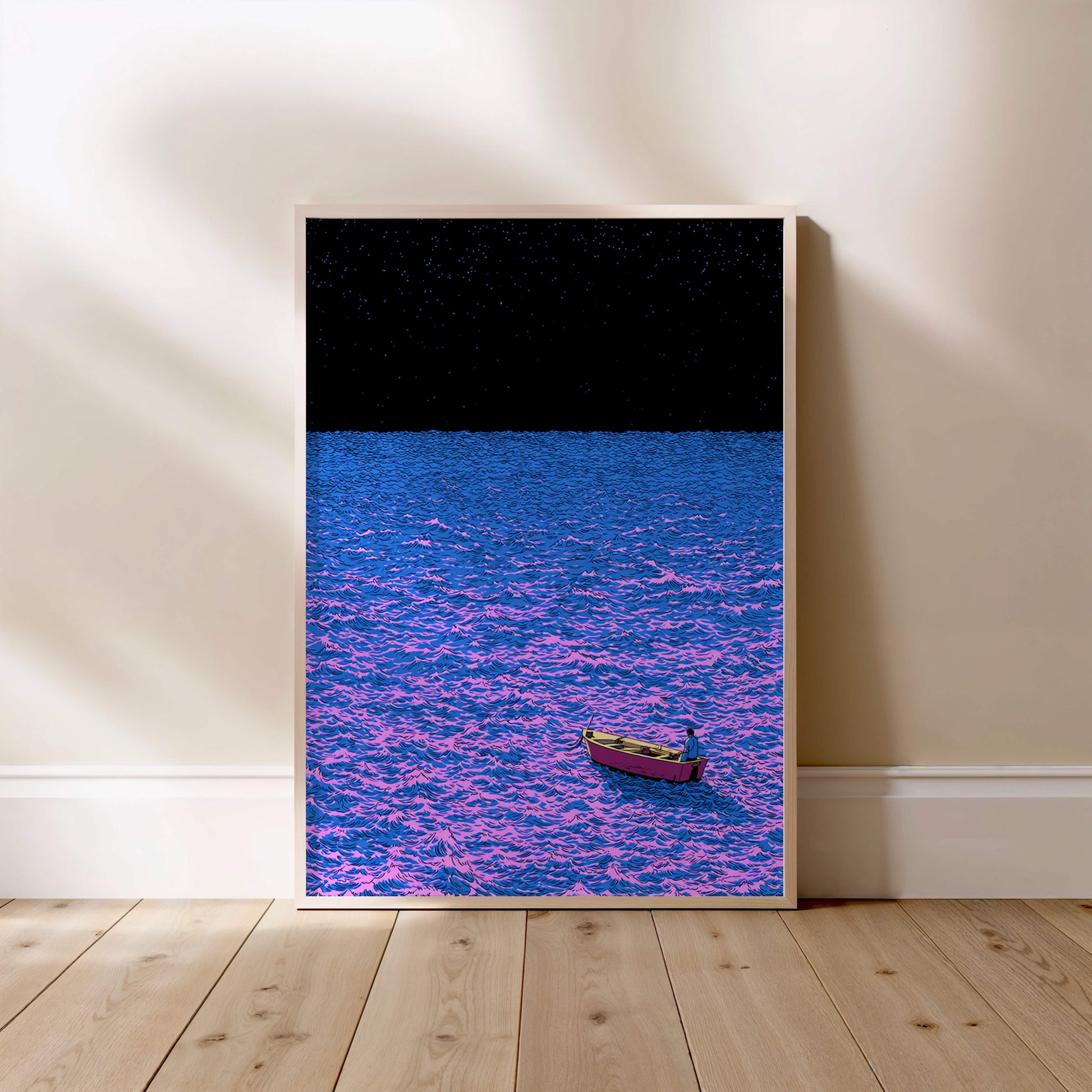 World Underwater, affiche encadrée